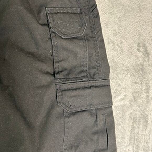 5.11 Tactlite Pro Ripstop Cargo Pants Mens 32 x30 Black Utility Army Gorpcore - Picture 4 of 11